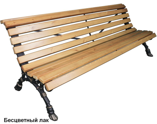 Скамейка парковая Европа, Сосна