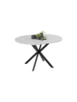 Стол кухонный Черный муар 100(131)х100х75 см