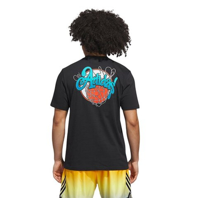 Баскетбольная футболка adidas Novelty Black T-shirt