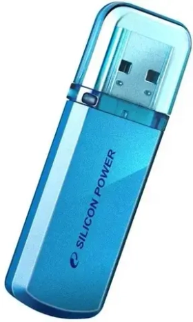 Флешка USB Silicon Power Helios 101 32ГБ, USB2.0, синий