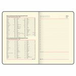 Ежедневник недатированный А5 (138х213 мм), BRAUBERG VISTA, под кожу, гибкий, 136 л., "Dreamcatcher", 111996