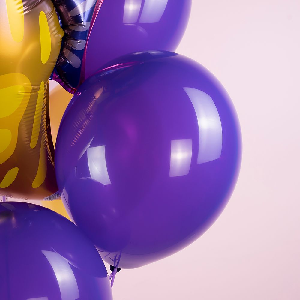 Шар (12''/30 см) Фиолетовый, пастель, 100 шт.