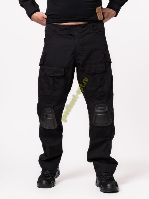 Тактический костюм G3 с наколенниками и налокотники Чёрный