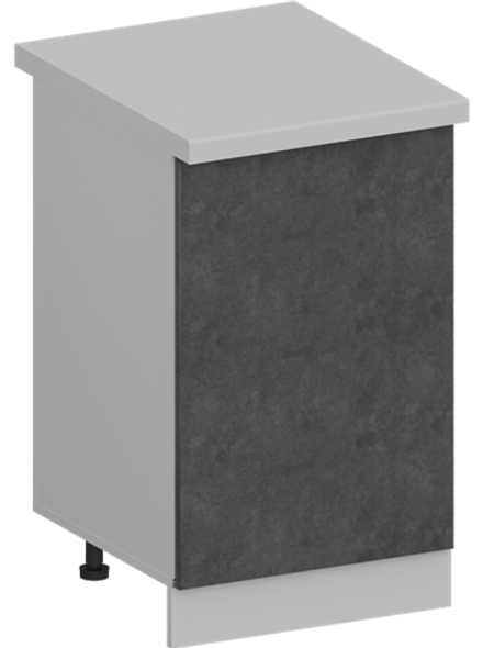 Кухня Модуль ШН 500 Графит / Бетон