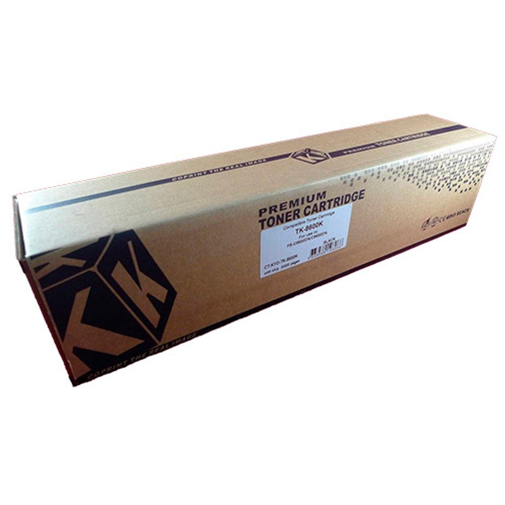 Тонер-картридж ELP, аналог Kyocera TK-8600K для FS-C8600DN/C8650DN black (30K)