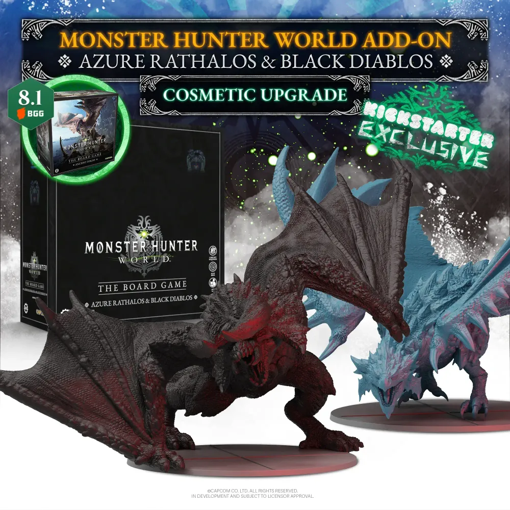 [Предзаказ] MHW - Azure Rathalos &amp; Black Diablos (Exclusive)