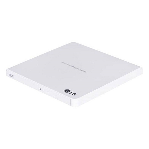 Внешний оптический привод DVD+-RW LG GP57 Slim, USB2.0, белый (GP57EW40)