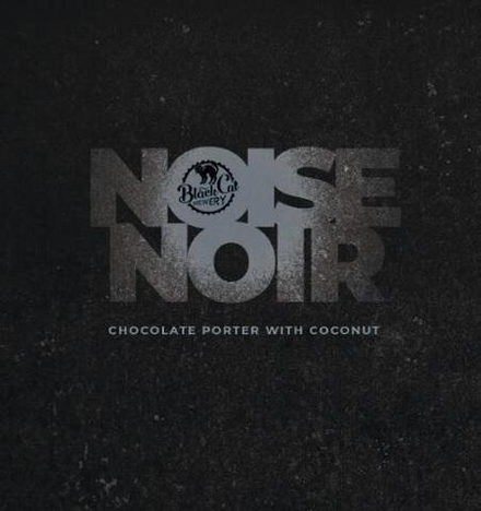 Пиво Блэк Кэт Нойз Нуар / Black Cat Noise Noir 0.45л - 10шт