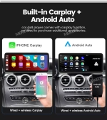 Магнитола для Mercedes-Benz X-класс (X470) 2017-2018 NTG 5.0/5.1 - Radiola RDL-7715 монитор 12.3" на Android 13, 8Гб+128Гб, CarPlay, 4G SIM-слот