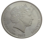Соломоновы о-ва 5 долларов 2017 Чемпионат мира по легкой атлетике 2017 Лондон СЕРЕБРО