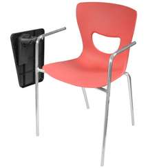 Стул PLUTO (на 4 ножках с подлокотниками и пюпитром)