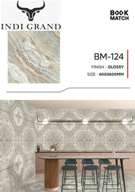 Керамогранит Book Match BM-124 60х60
