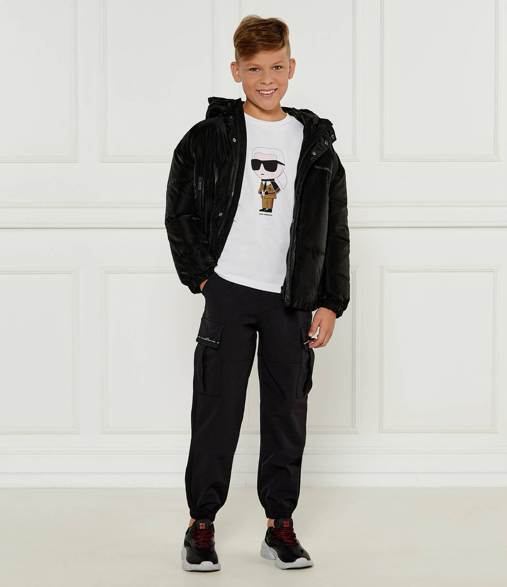 Футболка Karl Lagerfeld Kids - белый(Z30241)