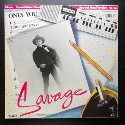 Savage ‎– Only You (Германия 1984г.) 12", 45 RPM