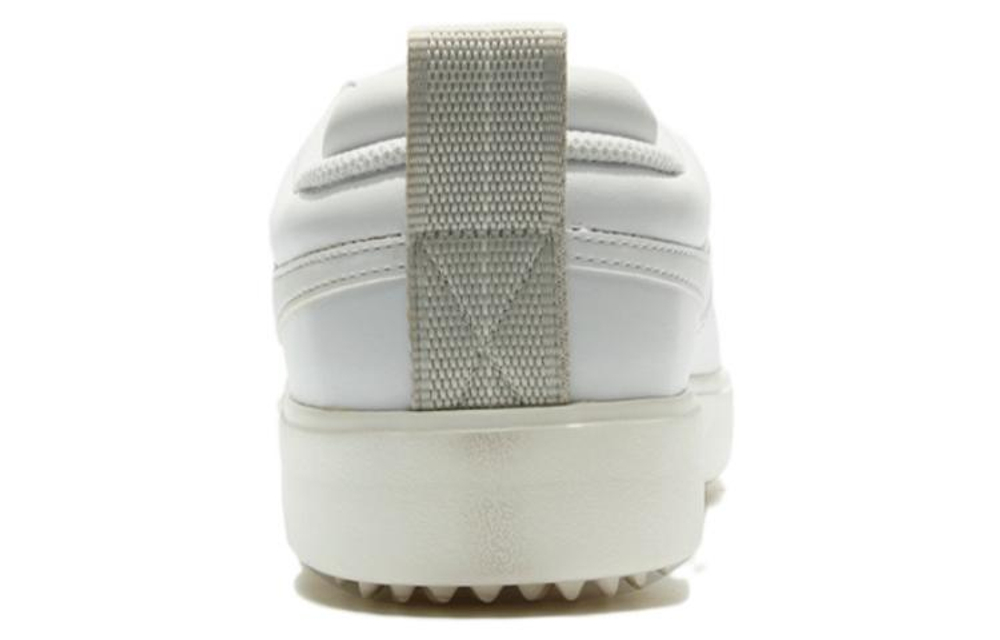 Nike Course Classic Leather Cushioning Slip Resistant Abrasion Resistant Low top Golf Shoes Women"s White