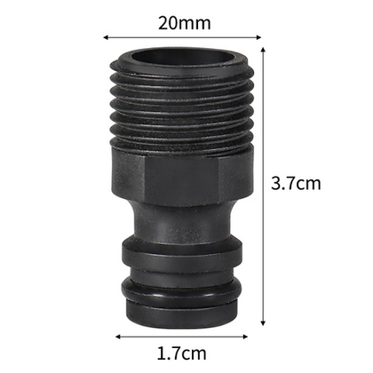 Штуцер быстросъемный - 1/2 НР, 5 штук.