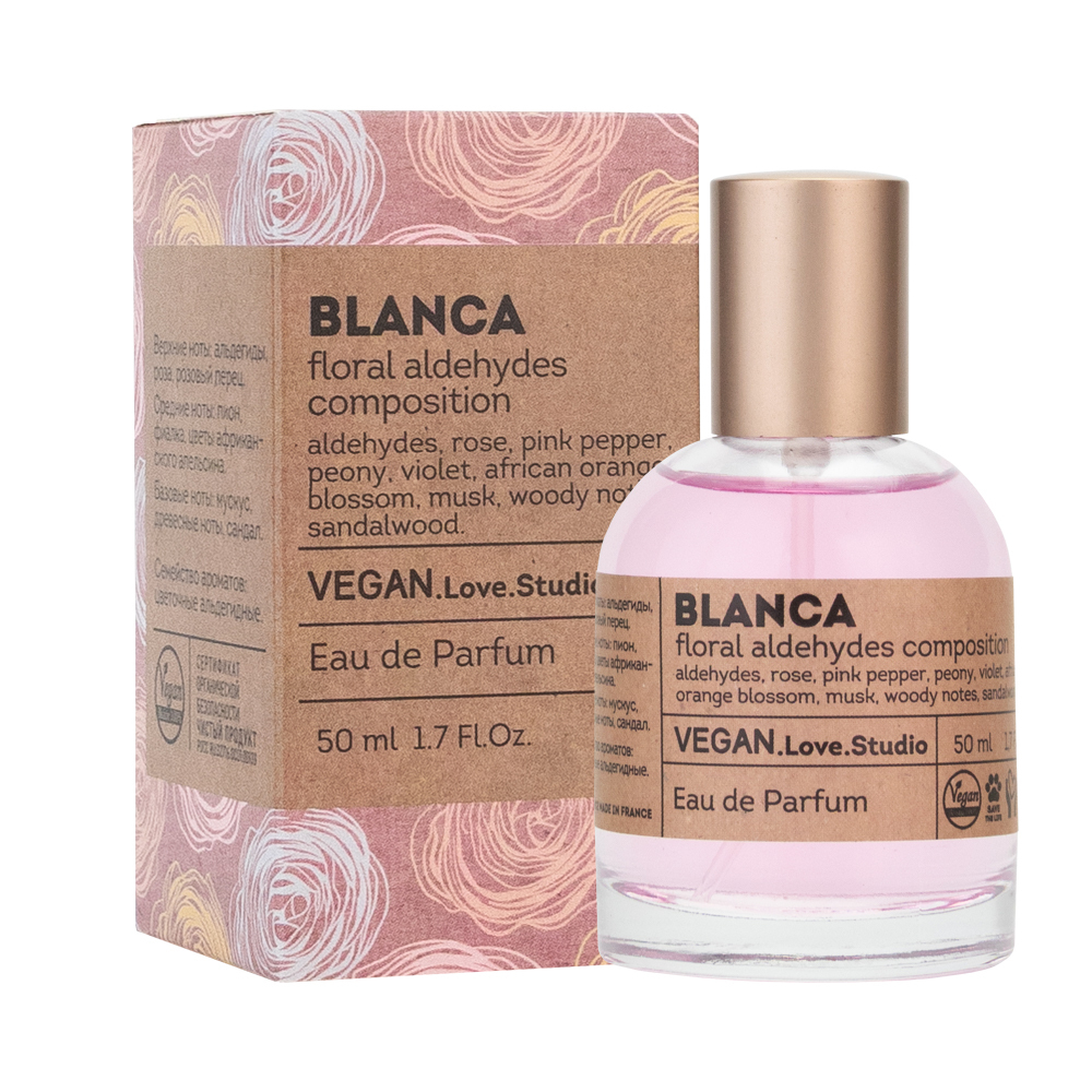 Вода парфюмерная Vegan Love Studio Blanca (Веган Лав Студио Бланка) – 50ml for women