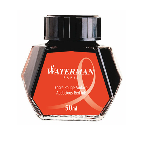 Флакон чернил - Waterman, красные 50 мл.