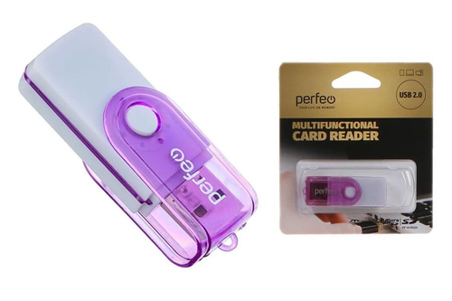 Картридер Card Reader Micro SD PF-VI-R008 черный