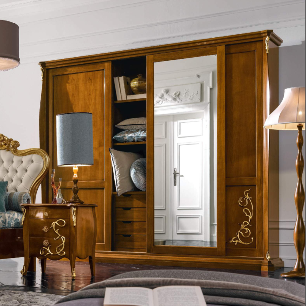 Гардероб с зеркалом Charme 286х69,5х250 см