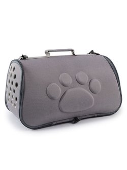 Складная сумка переноска для кошек и собак, размер S (42*24*25см)