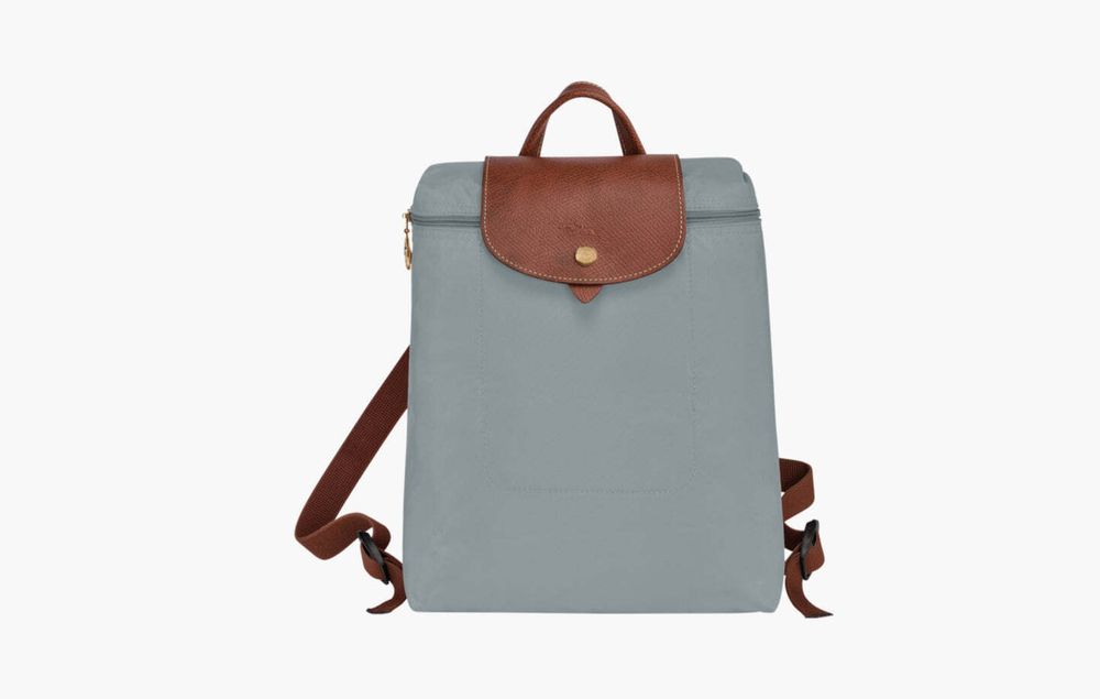 Longchamp Le Pliage Original Recycled Canvas M Backpack &quot;Steel&quot;