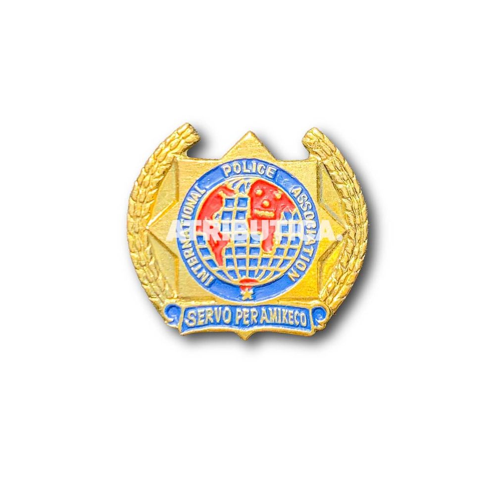 Знак Нагрудный ( Фрачник ) Международной Полицейской Ассоциации | ATRIBUTICASTORE.RU