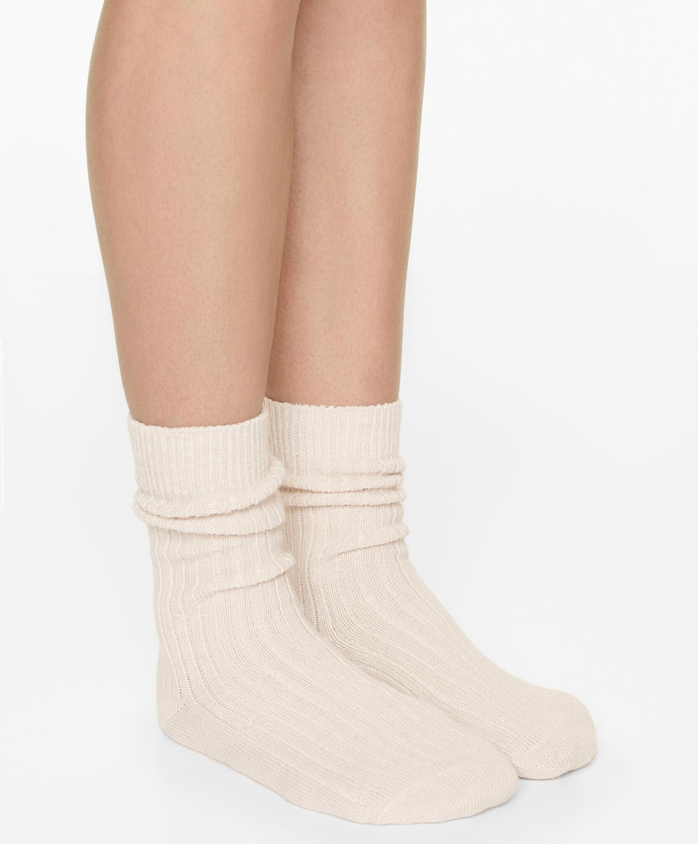 Oysho Классические носки, каменный