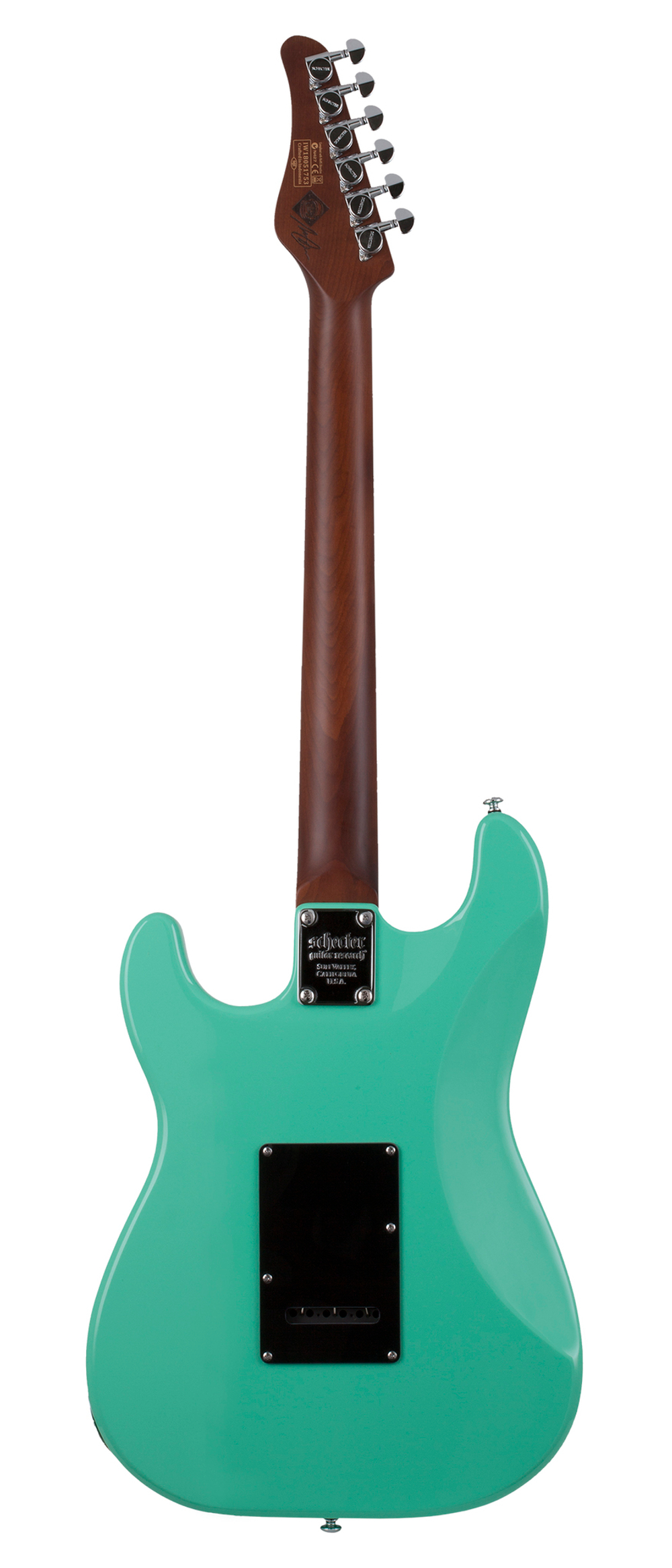 Schecter NICK JOHNSTON TRAD-SSS ATOMIC GREEN