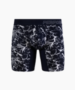 Мужские трусы шорты удлиненные Atlantic, 1 шт. в уп., бамбук, темно-синие, MH-1206