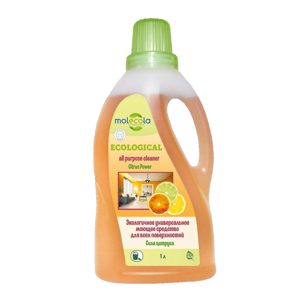Универсальное моющее средство для всех поверхностей, 1000 мл (Molecola)