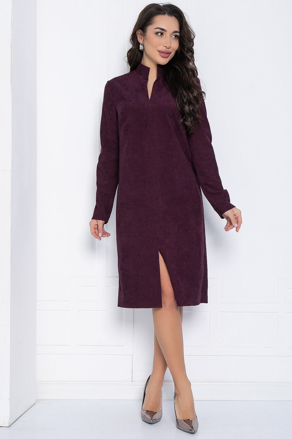 Платье Идеал (баклажан) П12585-9 LT Collection