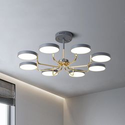 Люстра на штанге TAVIS D78 Gray