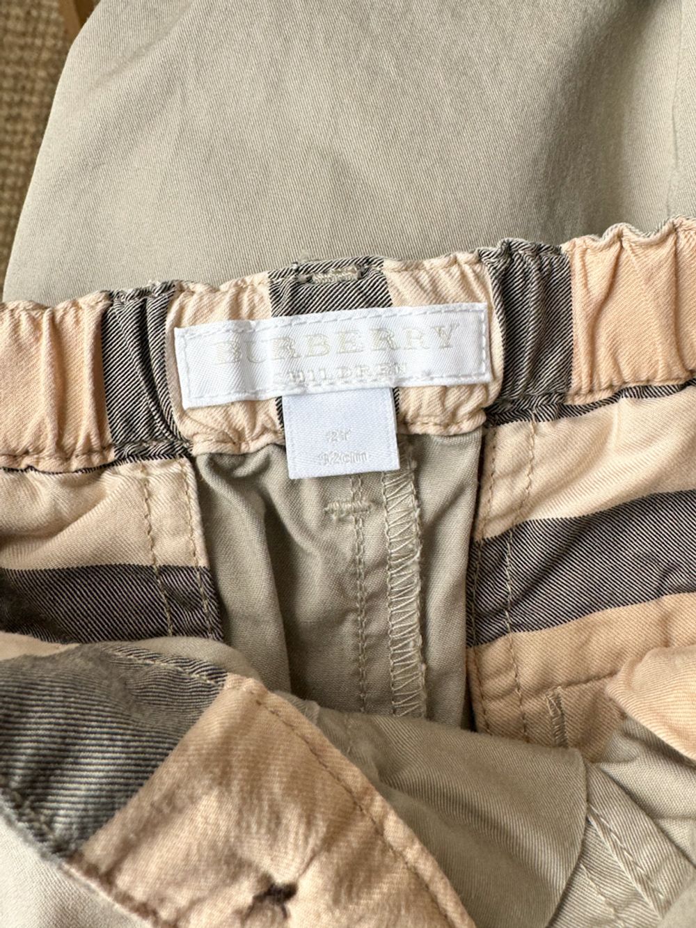 Хлопковые брюки Burberry, 92