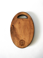 Доска разделочная из дерева сервировочная