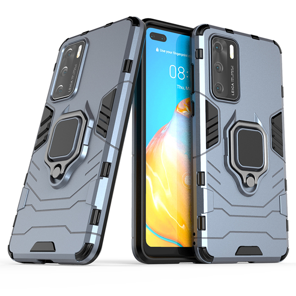 Противоударный чехол с кольцом Panther Case для Huawei P40