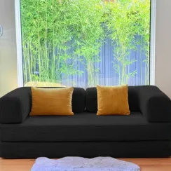 Диван Teddy, чёрный