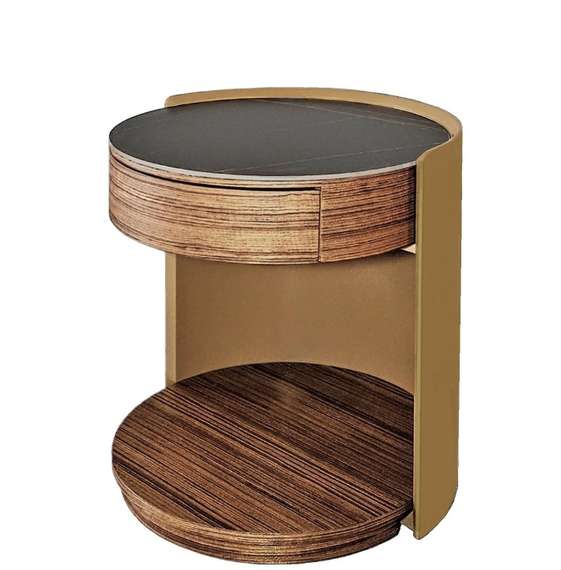 Прикроватная тумбочка Ditre с ящиком и полкой