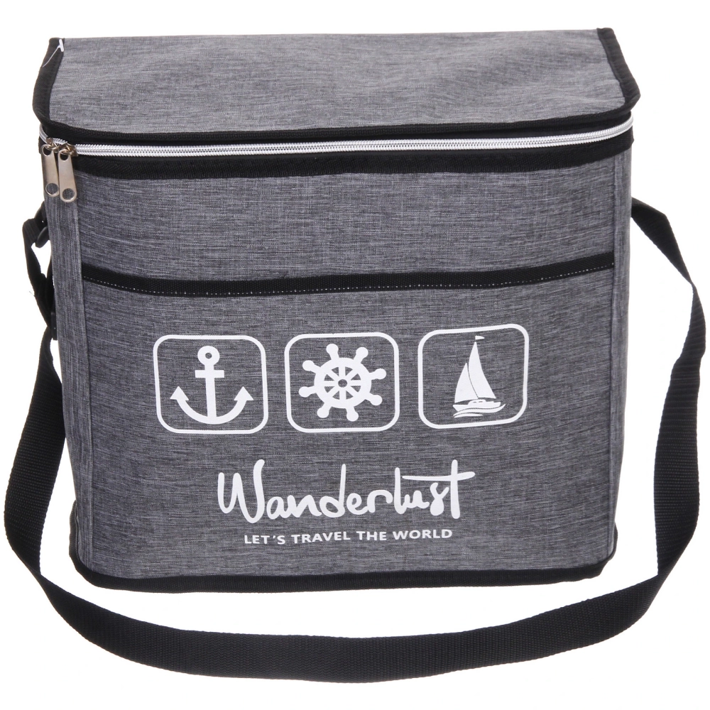 Термосумка 20 л, 36*18*30 см, M2050-1G, серый