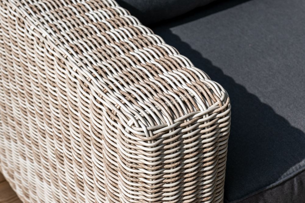 "Боно" лаунж-зона из искусственного ротанга, цвет бежевый