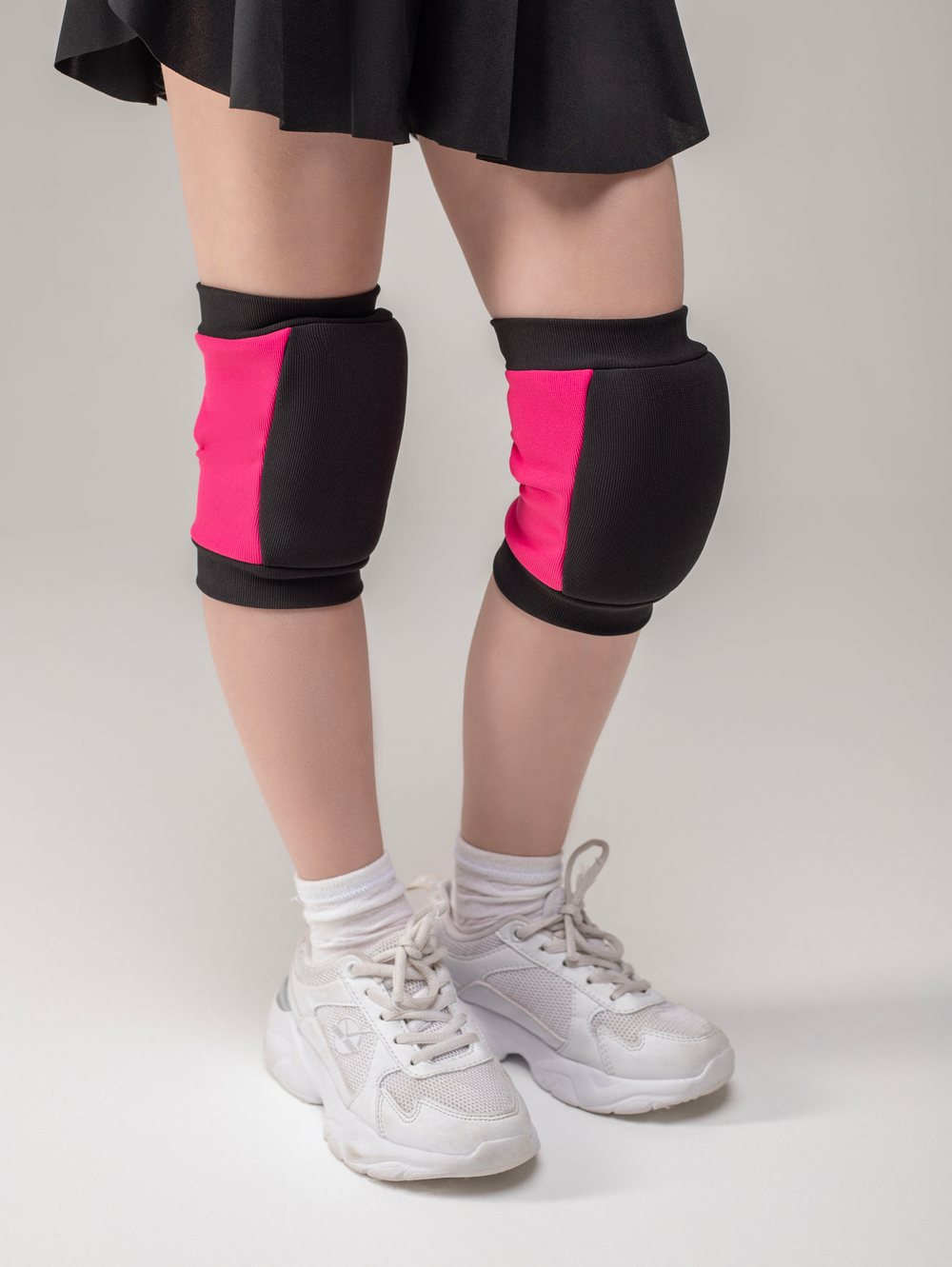 Наколенники Tricks Kids, Черный/Розовый