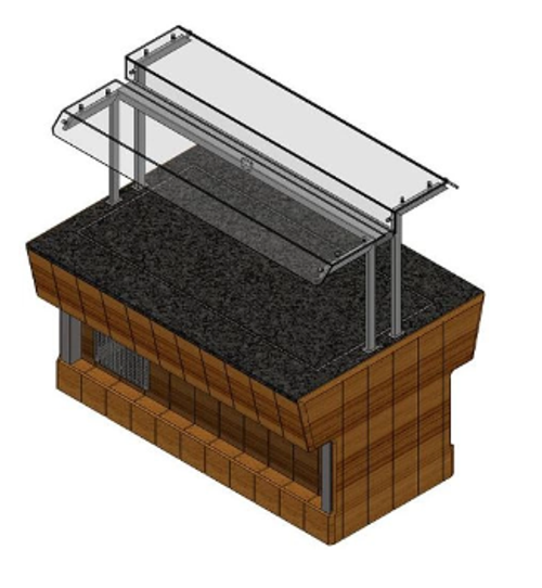Прилавок холодильный REFETTORIO RС53S