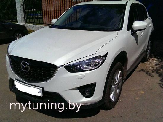 Реснички на фары широкие для Mazda CX-5