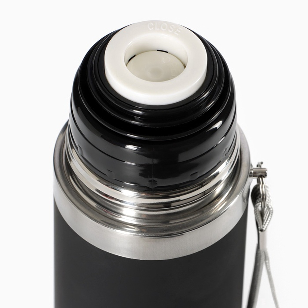 Термос «Настоящий мужчина», 500 мл, с кружкой, 6.5×24 см