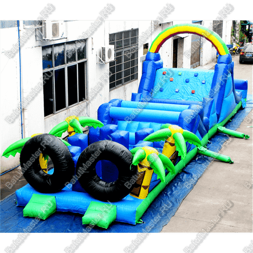 Надувная полоса препятствий "Испытание"