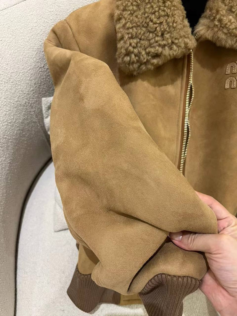 Дубленка MIU MIU