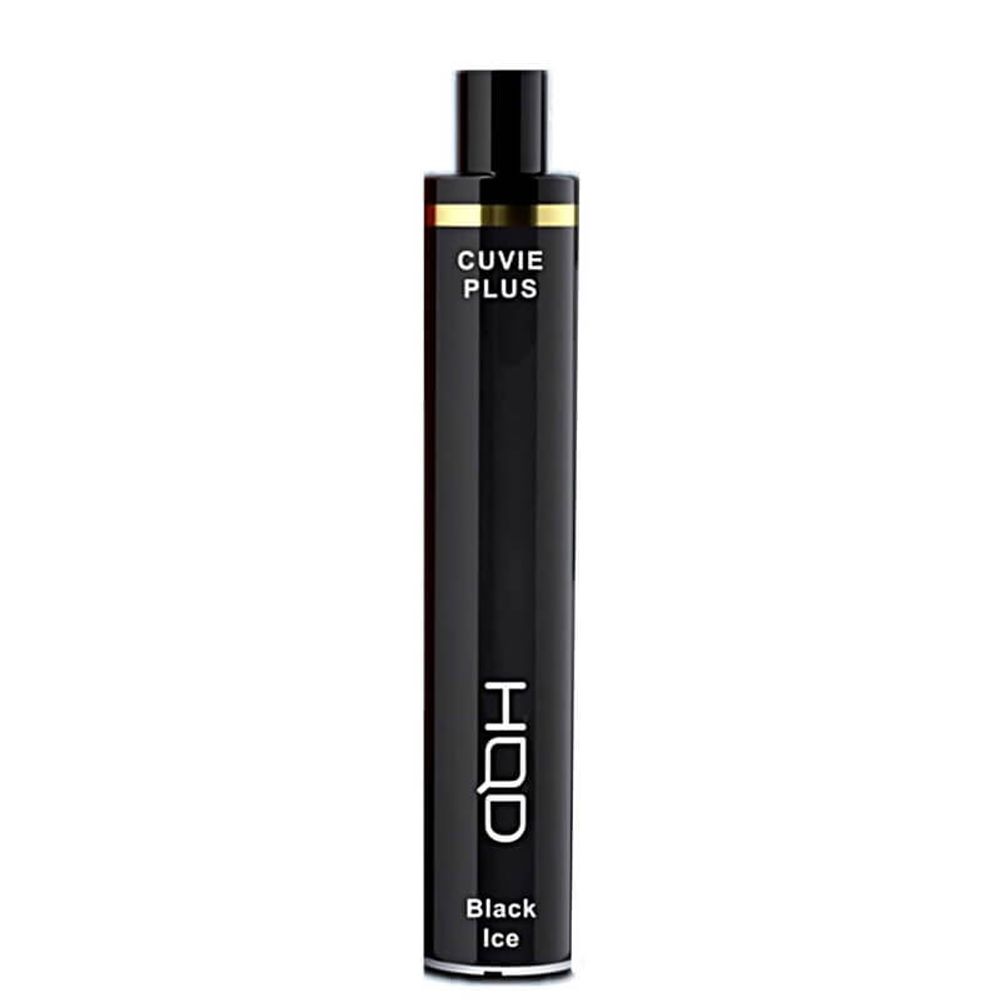 Одноразовая электронная сигарета HQD Cuvie Plus - Black Ice (Ежевика) 1200 тяг