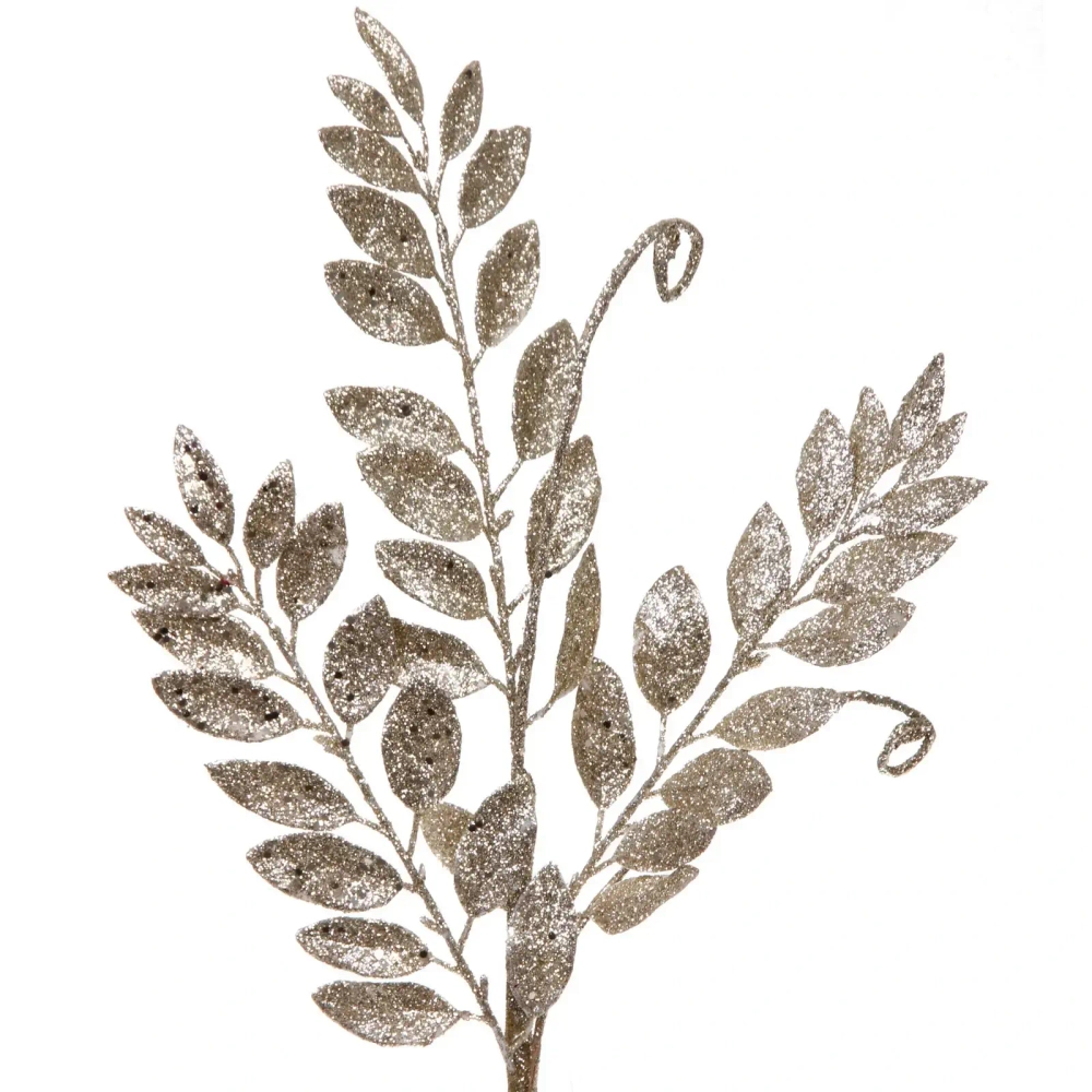 Ветка декоративная «Изящный вензель» 82 см, Шампань