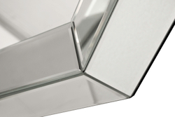 Зеркало декоративное 101х76см Garda Decor в геометричной зеркальной раме