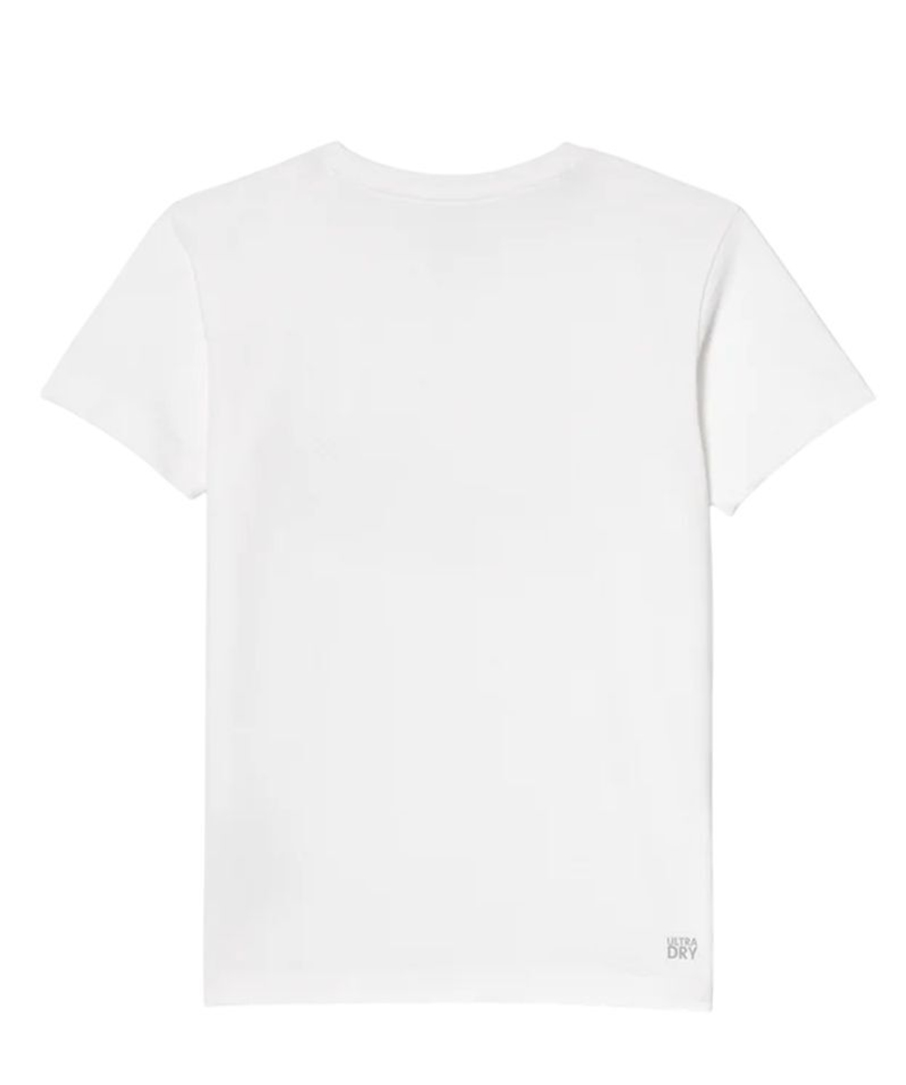Футболка для мальчика теннисная Lacoste Oversized Tennis with XXL Logo - белый